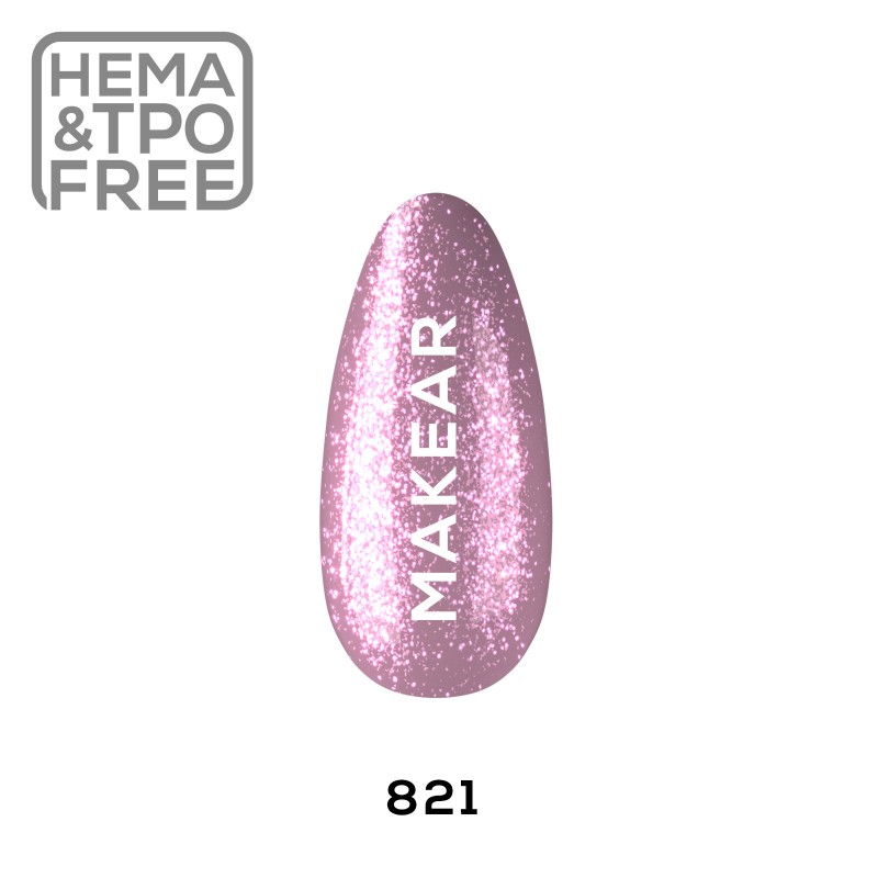 Makear 821 Premium Glitter UV Gel Polish 8ml