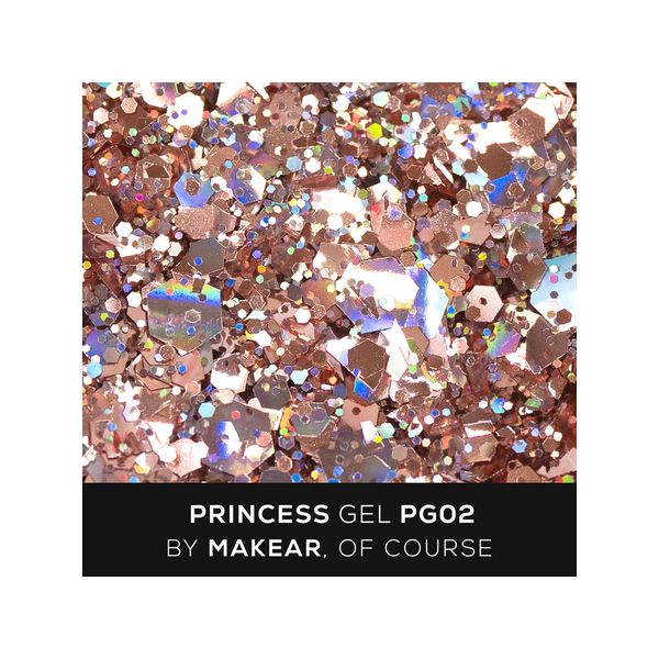 Princess gel RoseGold PG02