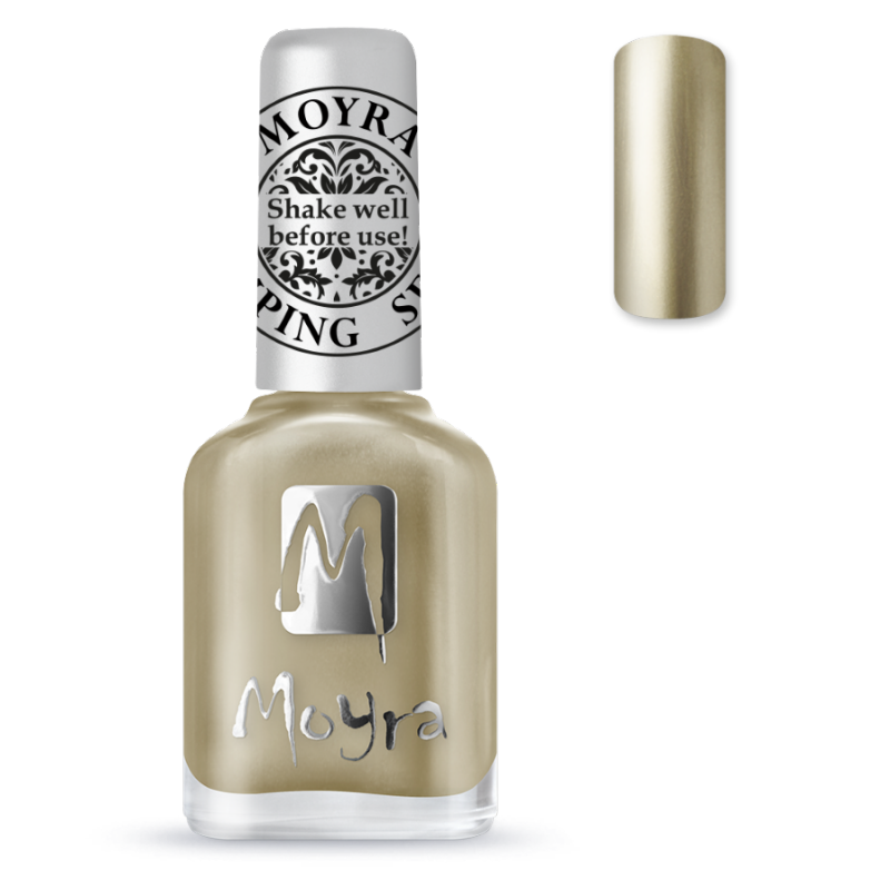 Moyra Stamping Lak SP24 - Chrome Gold 12ml