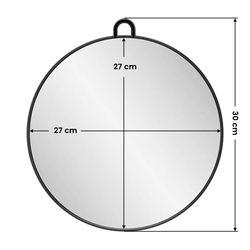 Okruglo frizersko ogledalo Q-29