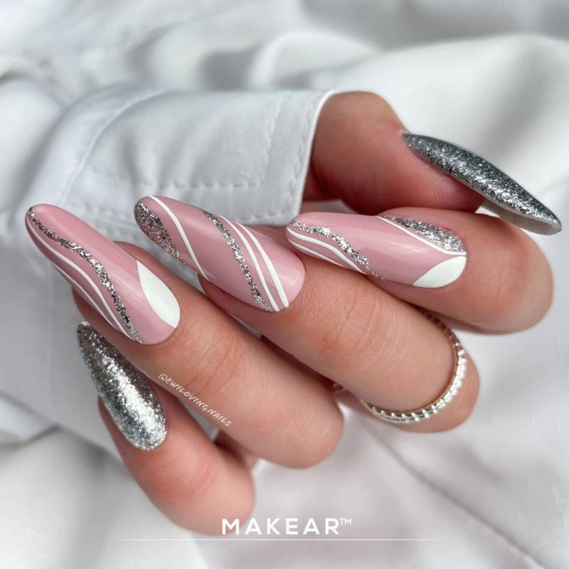 Makear 805 UV Gel Polish Premium Glitter