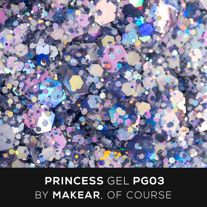 Princess gel Blue PG03